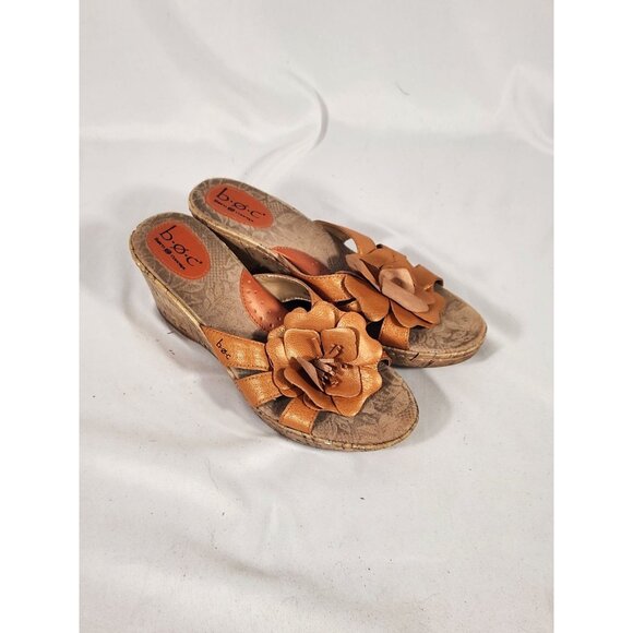 B.O.C. Womens Flower Sandal Comfort Boho Fairycore US/9 - Picture 1 of 9